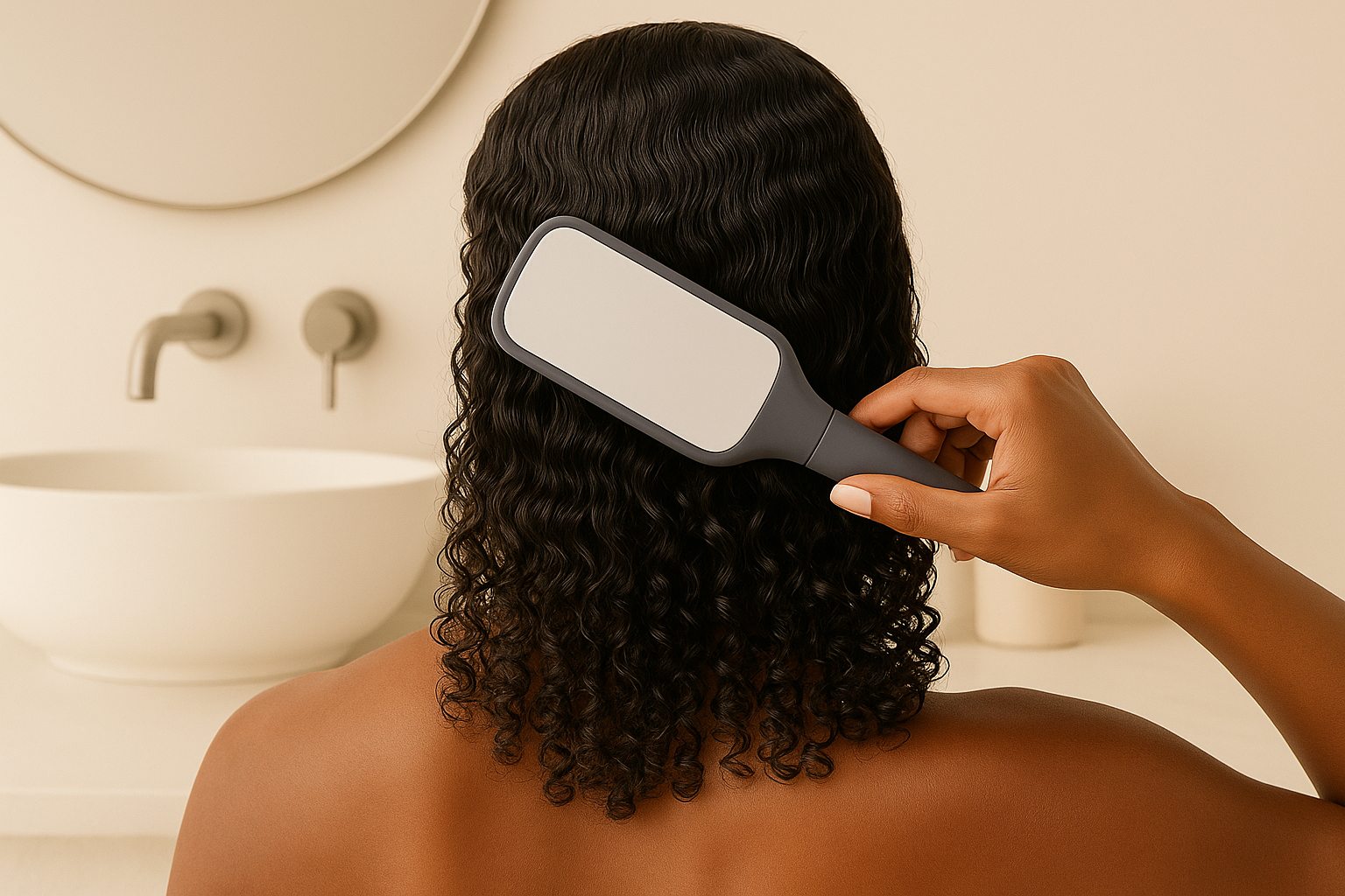 Brosse auto-nettoyante rotative